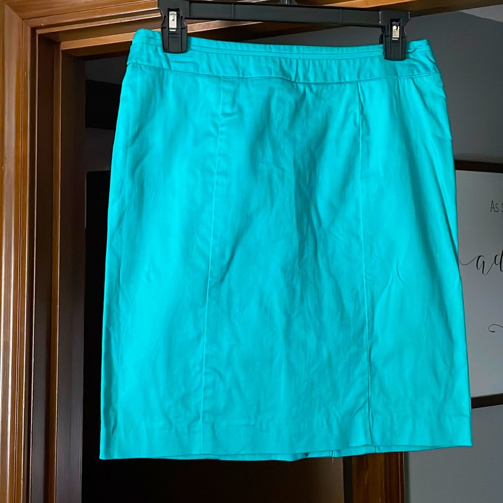 Mid thigh colorful pencil skirt